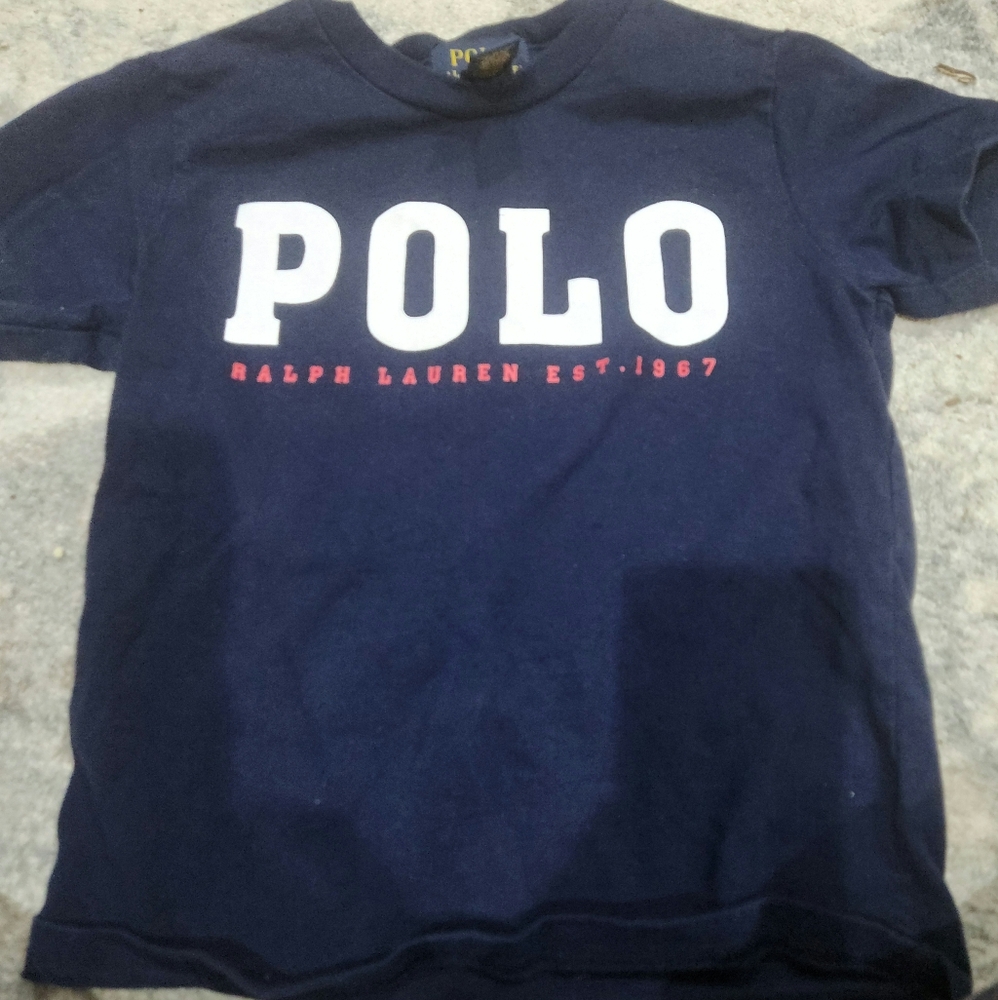 Ralph Lauren Polo Boys 3T short sleeve T-shirt Blue